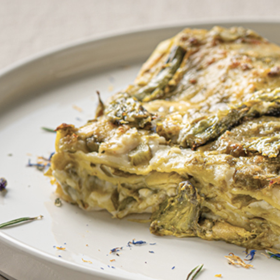 Zaino Gourmet Primi piatti Lasagne asparagi