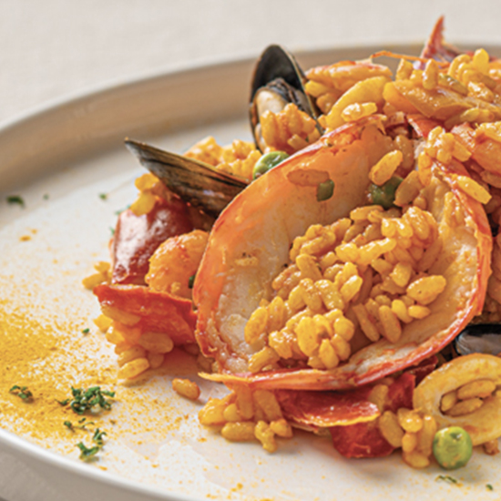 Zaino Gourmet Primi piatti Paella di pesce fresco